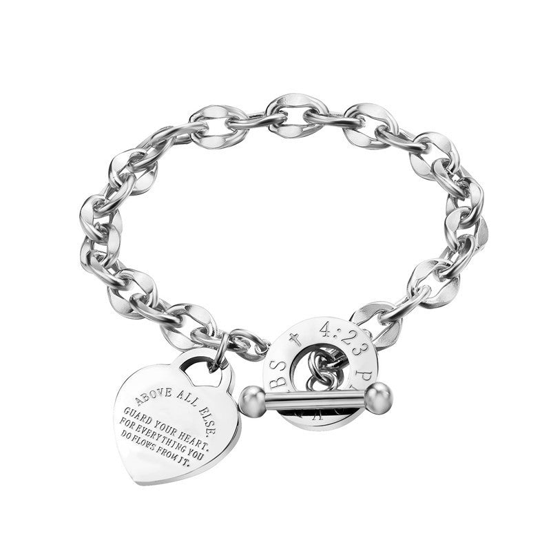 Alessia – Armband Frau Trend aus Titanstahl