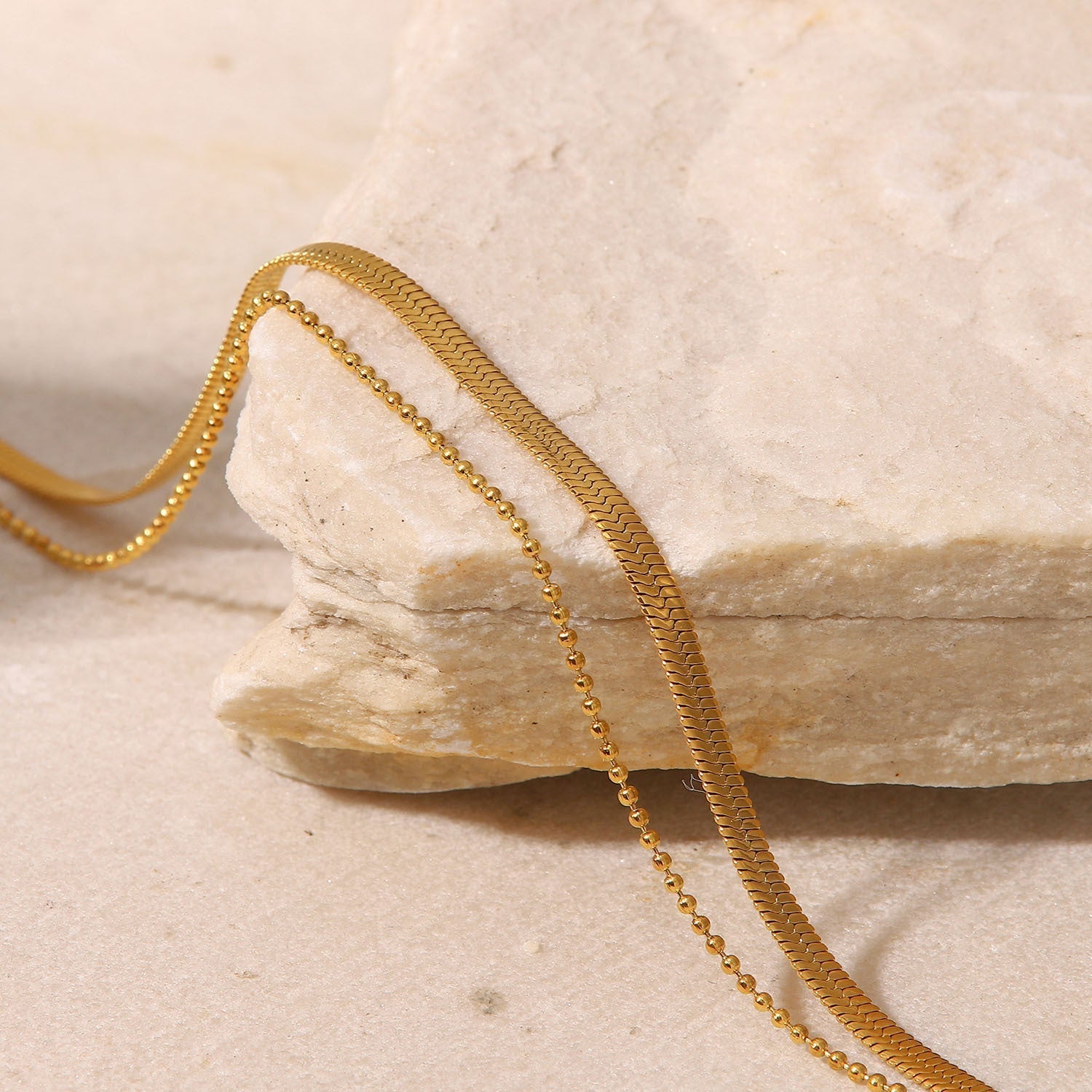 Frida – Knöchel Kette Gold