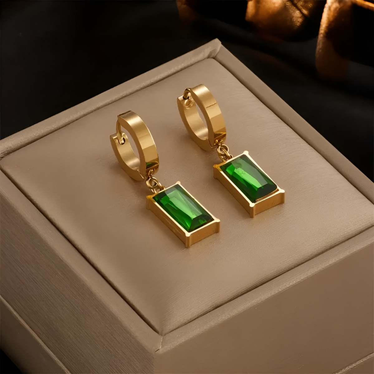 Emmie – Anhänger Emerald und Zirkon