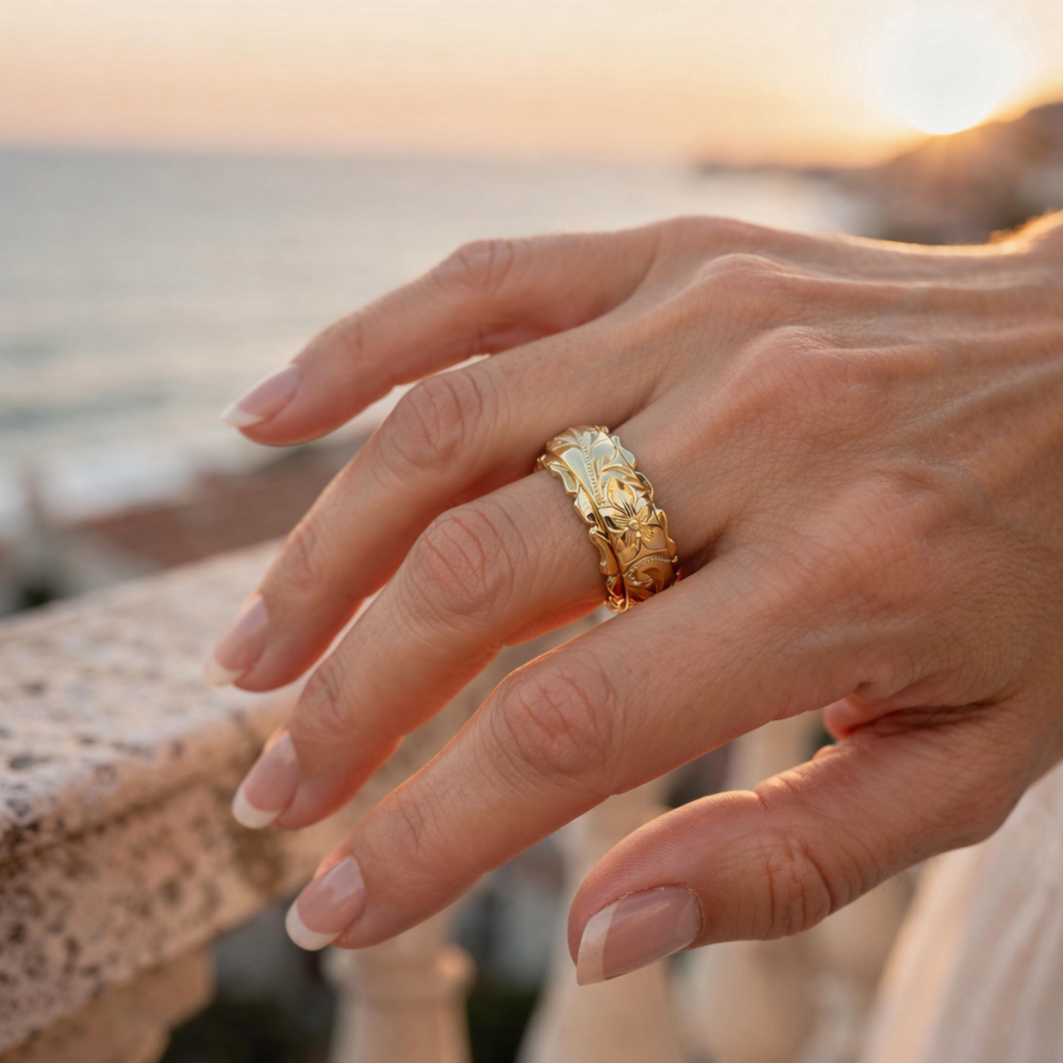 Fleurine – Eleganter Blumenring