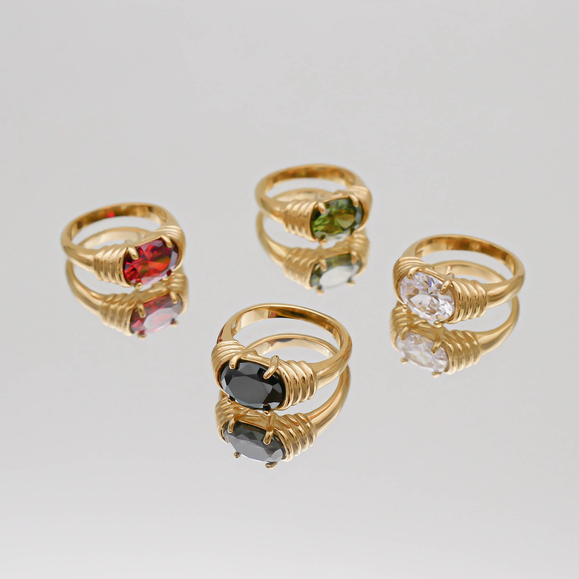 Lana – eleganter Edelsteinring