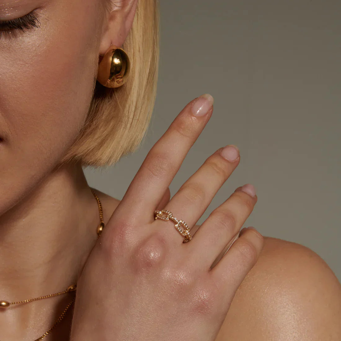Camille – Bague Kette Diamanten