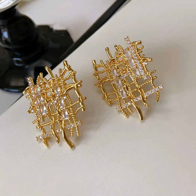 Melissa – Ensemble von Vintage-Gewebten Schmuck