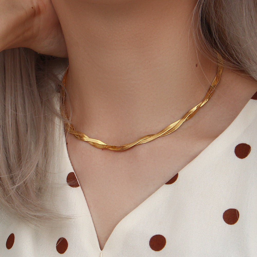 Myrtle – Gedrehte Schlangenkette