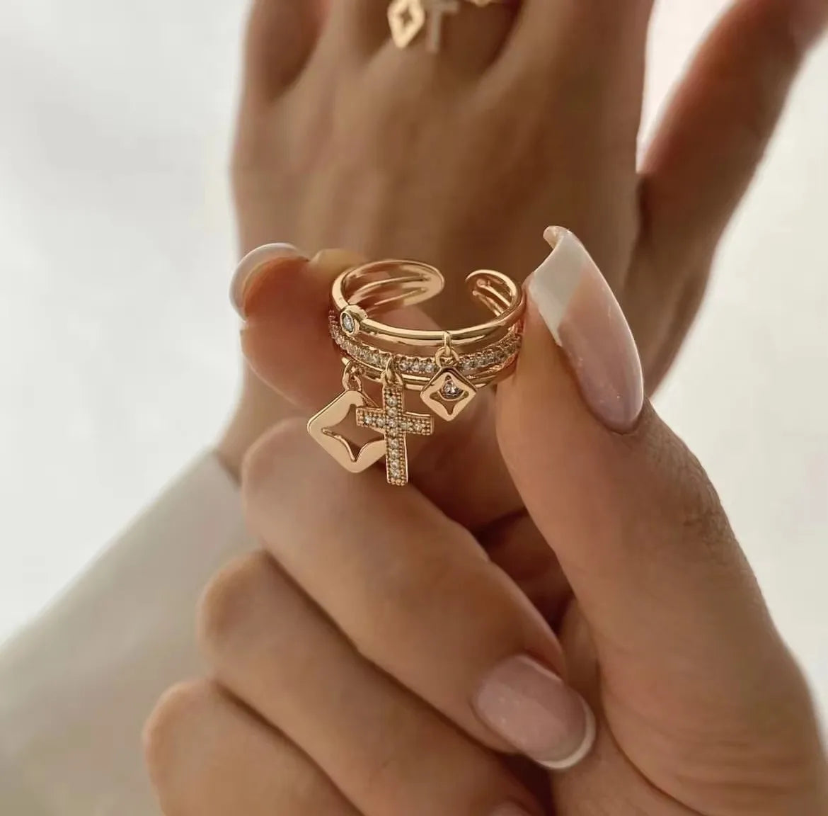 Lysandra – Ring Sterlingsilber Spirituell
