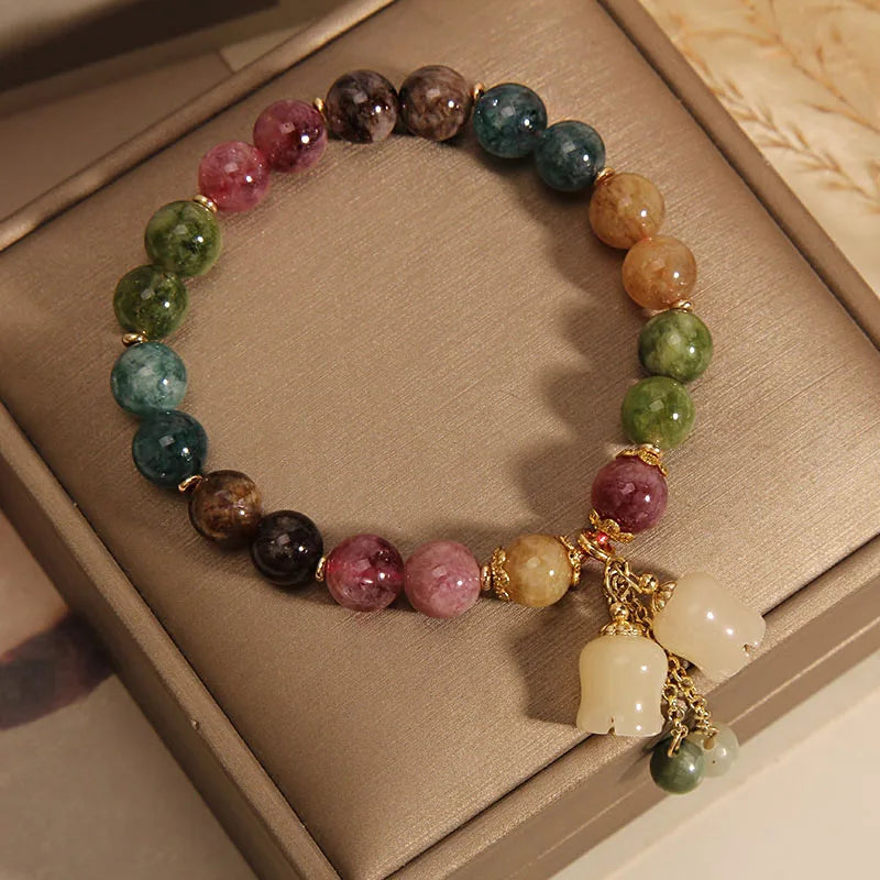 Marian – Armband Wildlily aus Naturstein