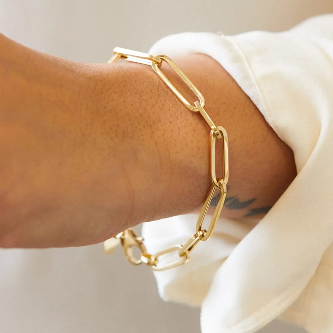 Leona – Elegantes Kettenarmband mit Verschluss