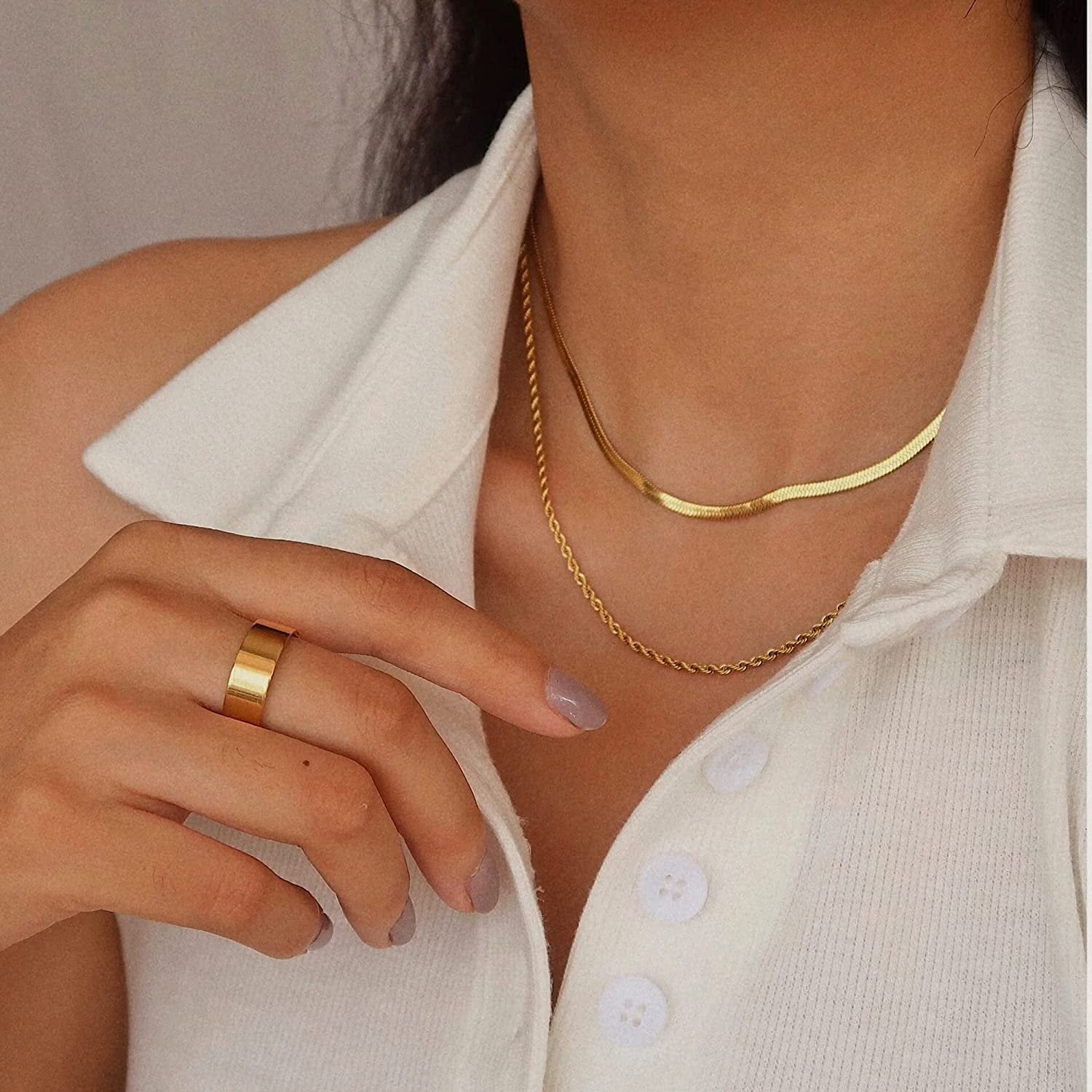 Alba – Elegante Goldkette