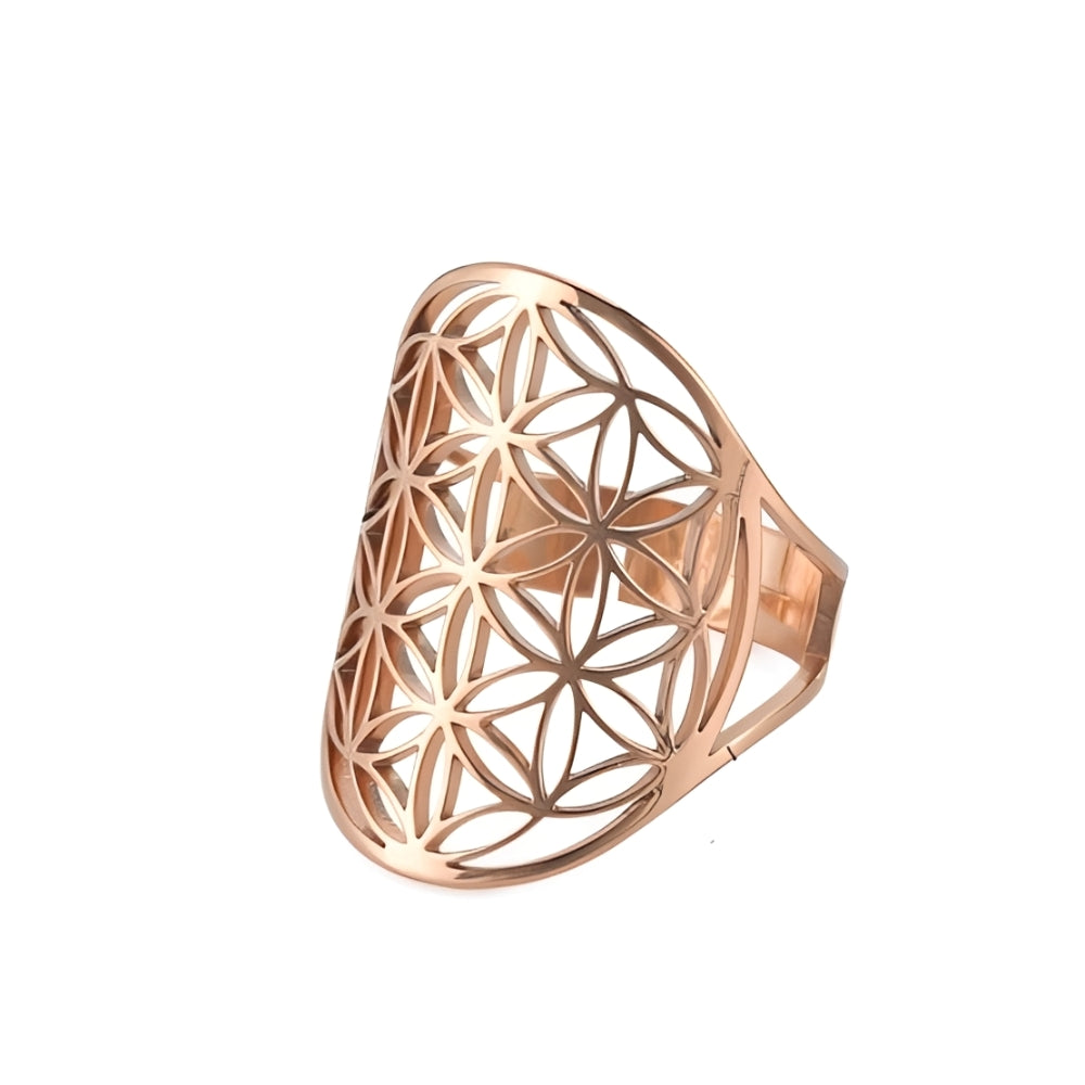 Myrrha – Energetischer Ring Blume des Lebens
