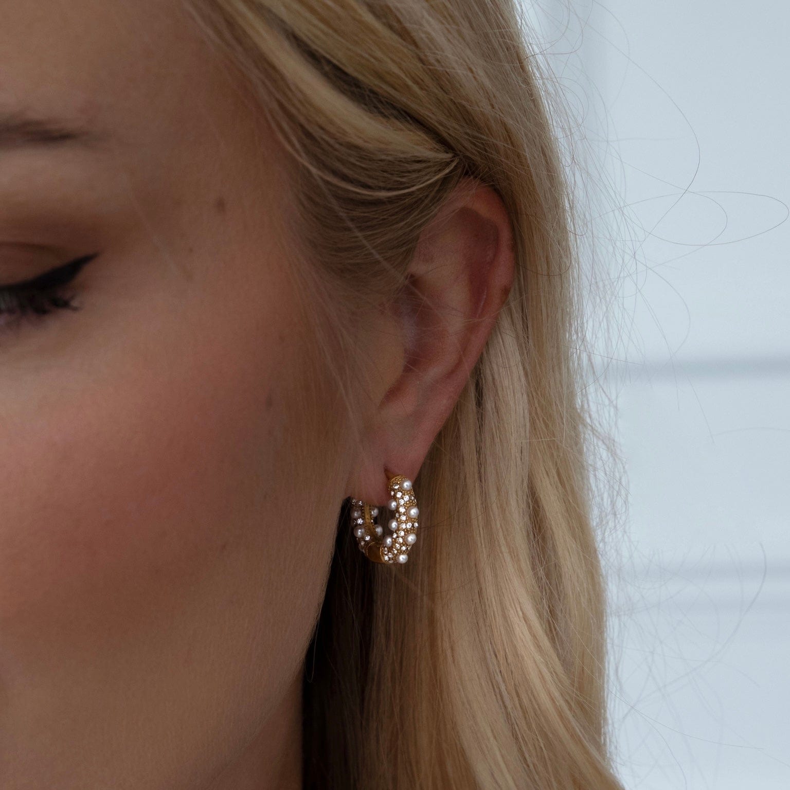 Alice – Elegante Perlencreolen