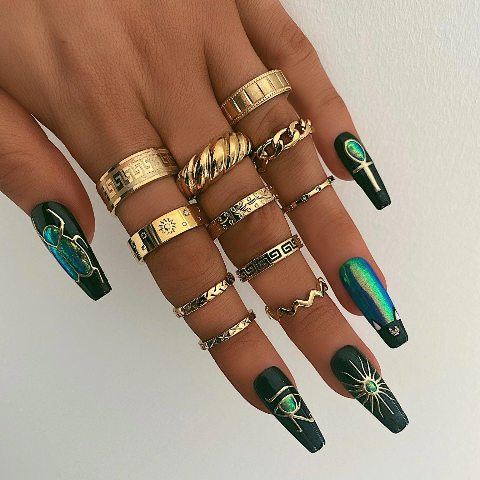 Miley – Elegante Ring aus beschichtetem Edelstahl
