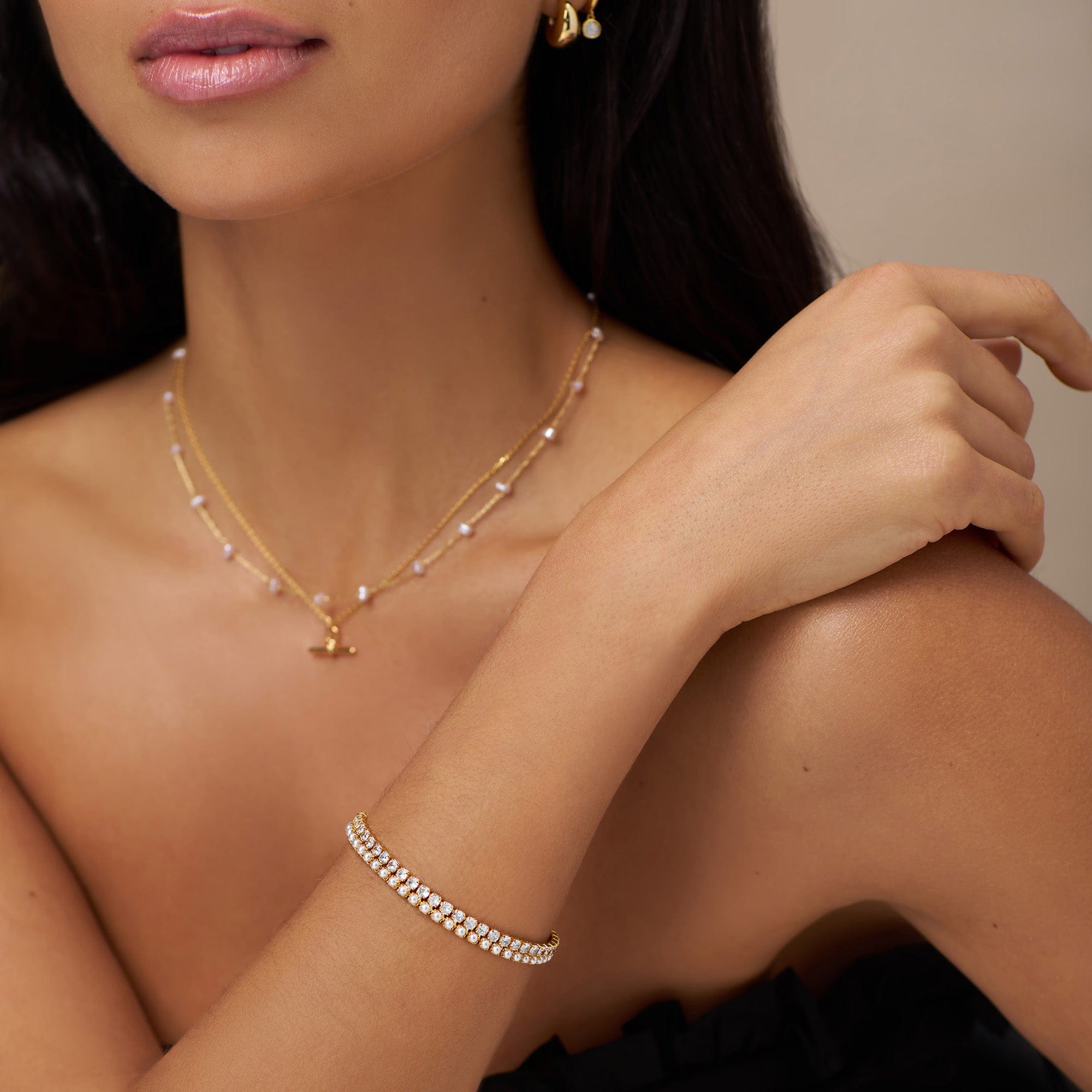 Dakota – Tennisarmband mit eleganten Kristallen