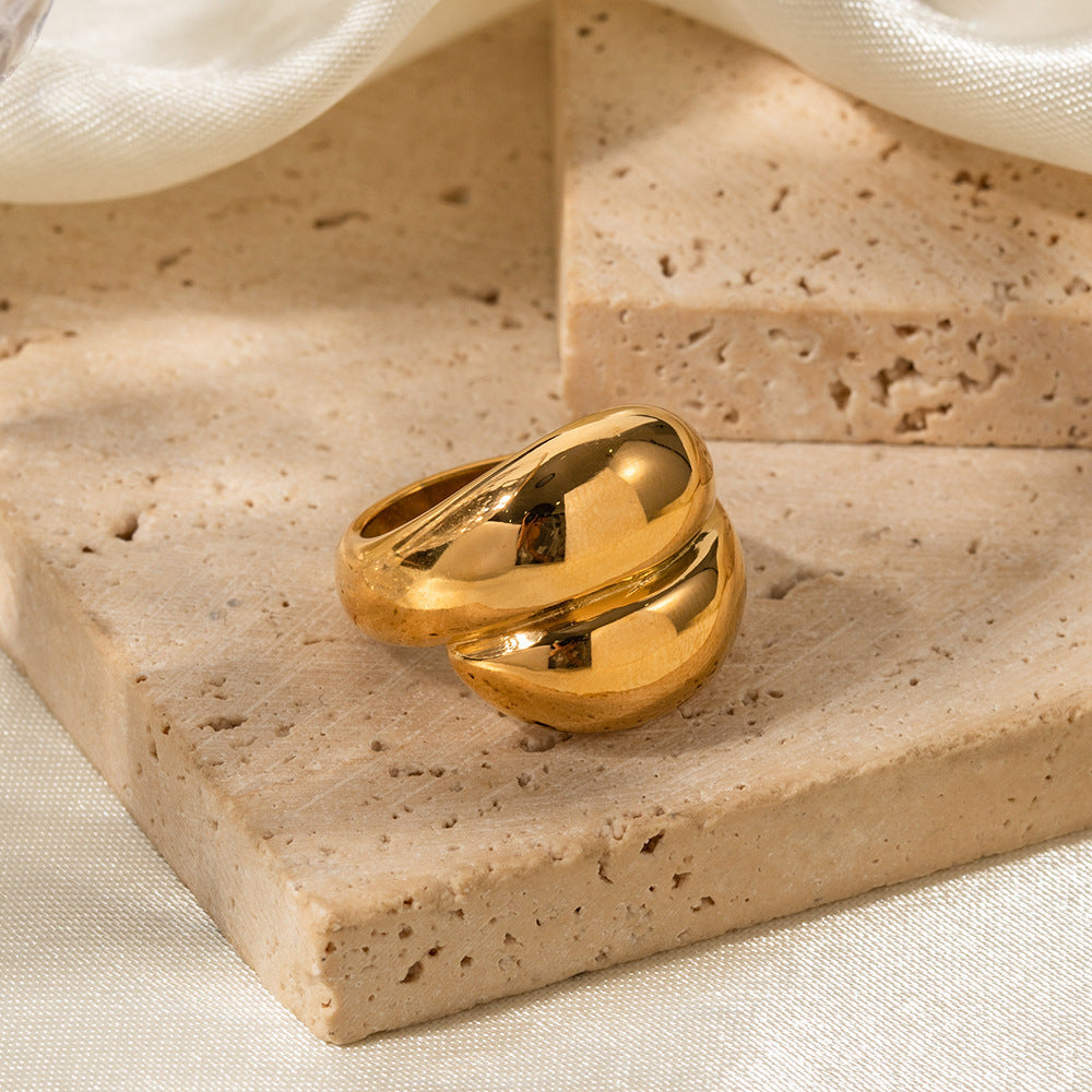 Avery – Eleganter Vergoldeter Ring