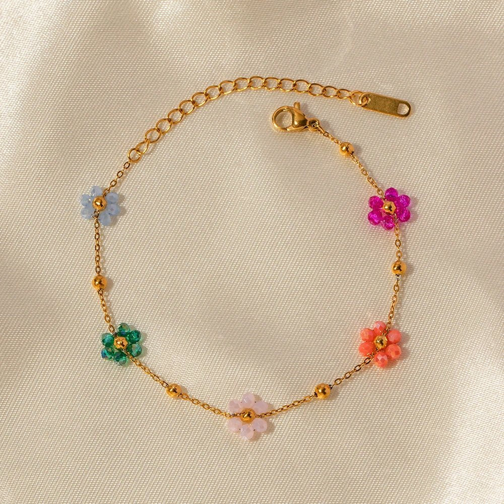 Eliane – Frühlingshafte Blumenschmuck