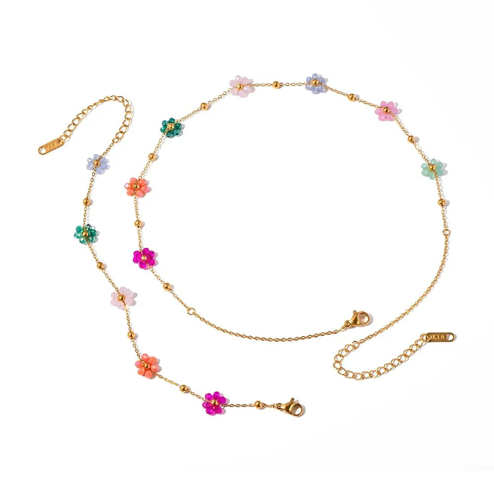 Eliane – Frühlingshafte Blumenschmuck