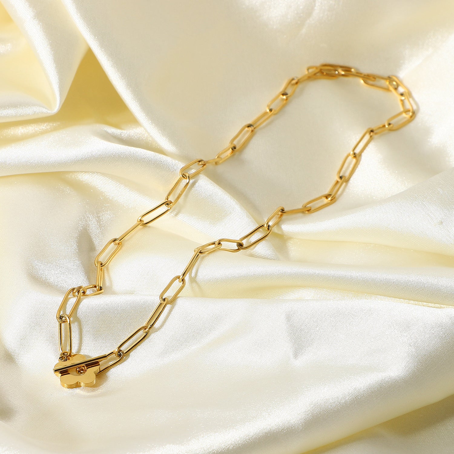 Clip Kette Link - Layer Link Halskette