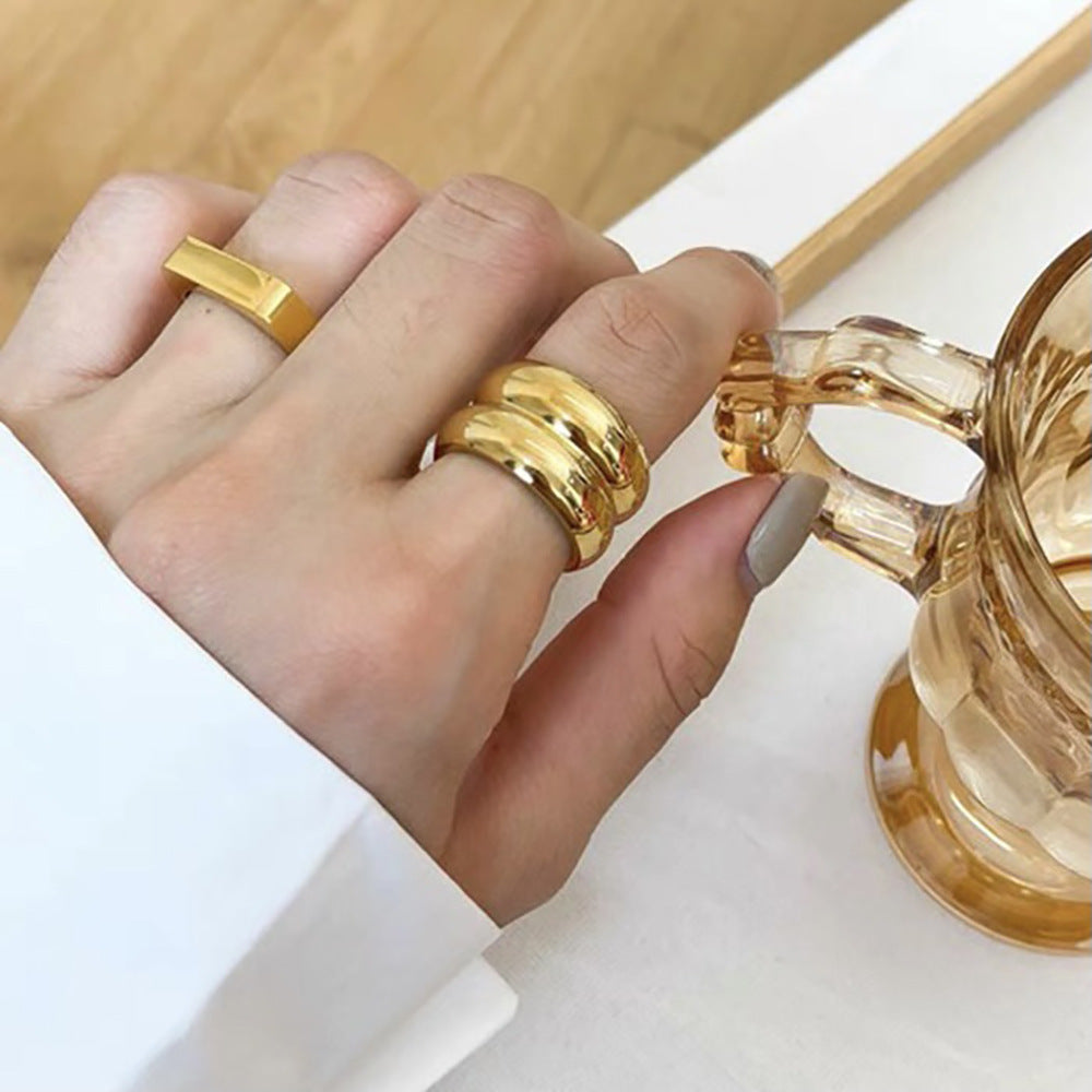 Dallas – Bague Duo Moderne