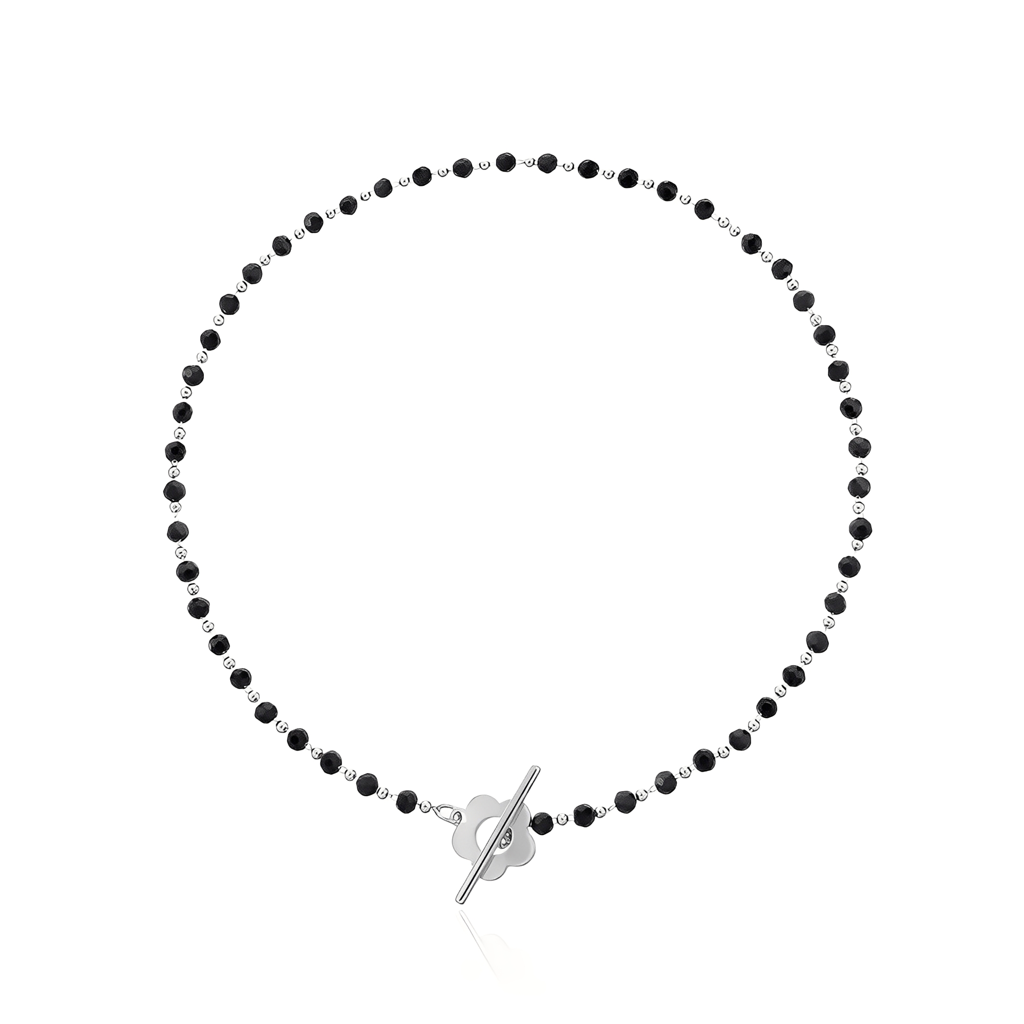 Naya – Collier Ras-du-Cou Floral mit Blumenverschluss