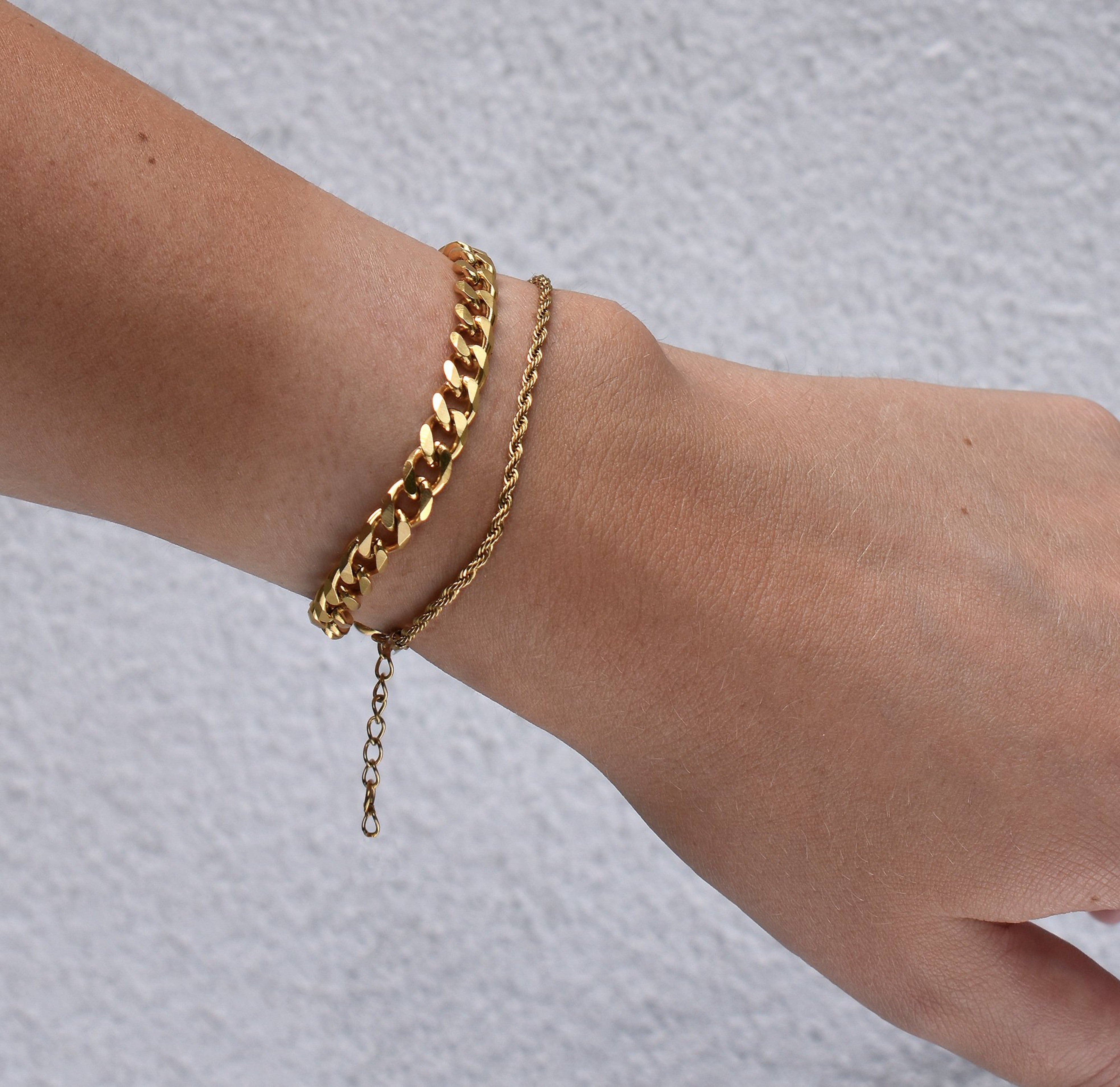 Billie – Armband feine Kette aus Seil