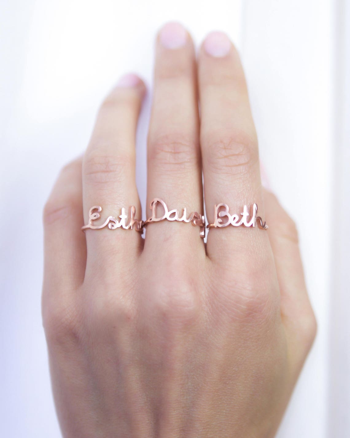 Namensring personalisieren - Personalisierter Ring
