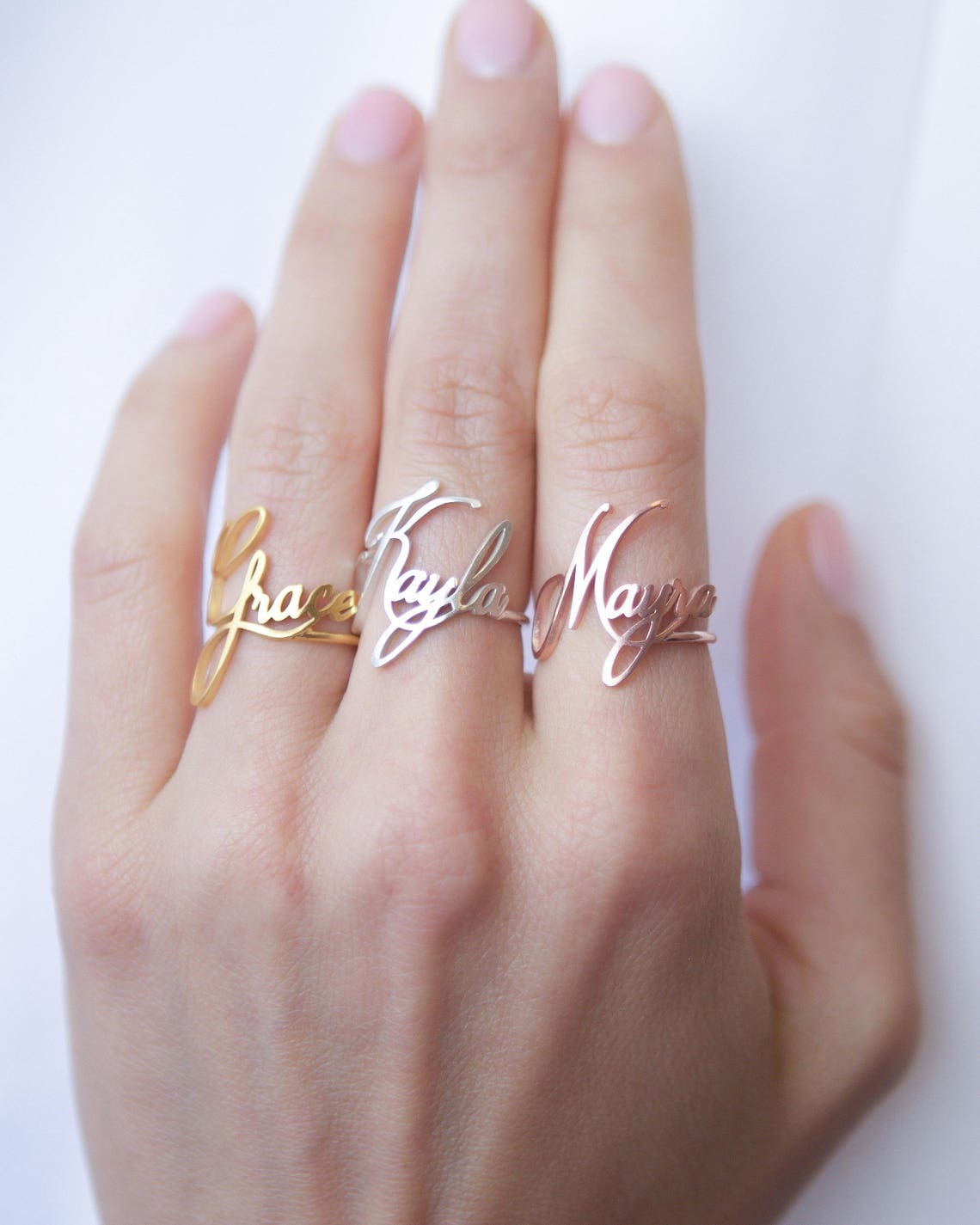 Namensring personalisieren - Personalisierter Ring
