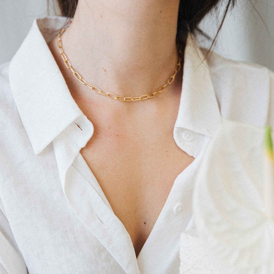 Clip Kette Link - Layer Link Halskette