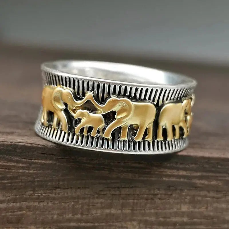 Arinya – Schützender Ring in Goldton