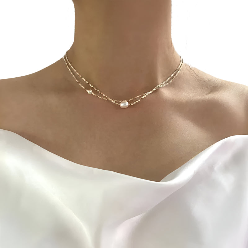 Serenity Shine – Süßwasserperlenkette