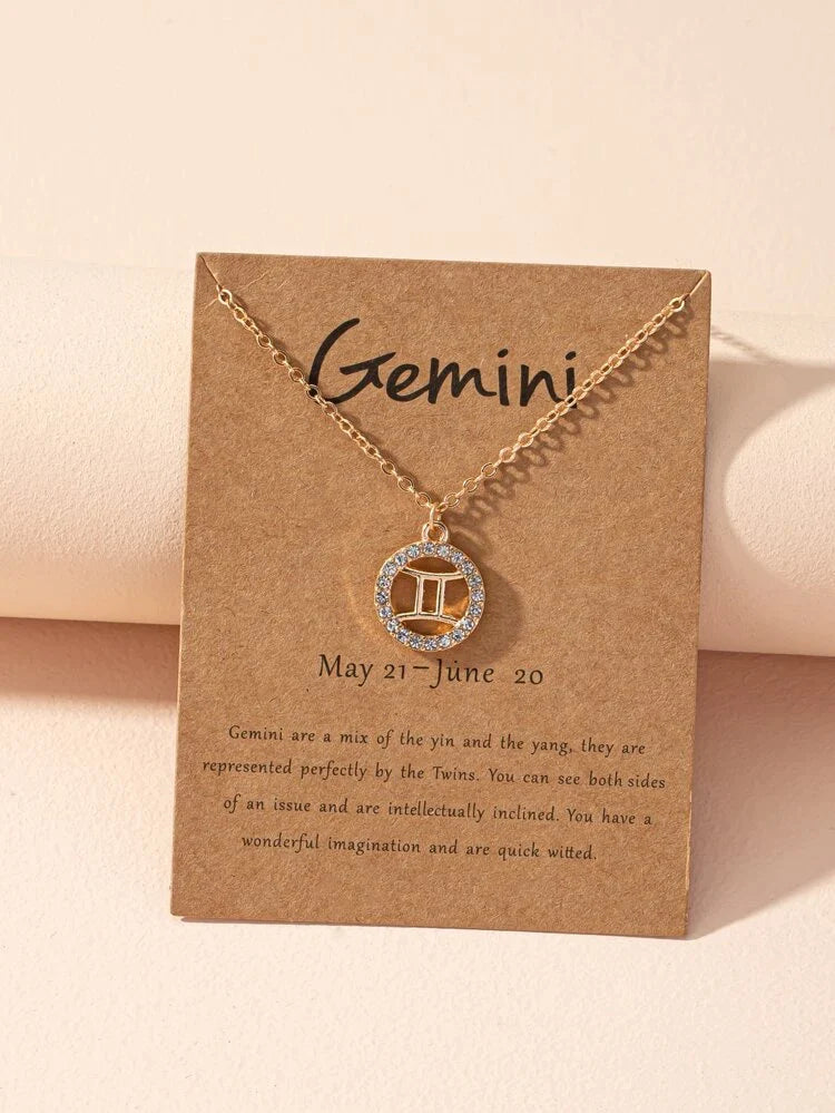 Sternzeichen-Halskette - Astrology Girl Sternzeichen-Halskette