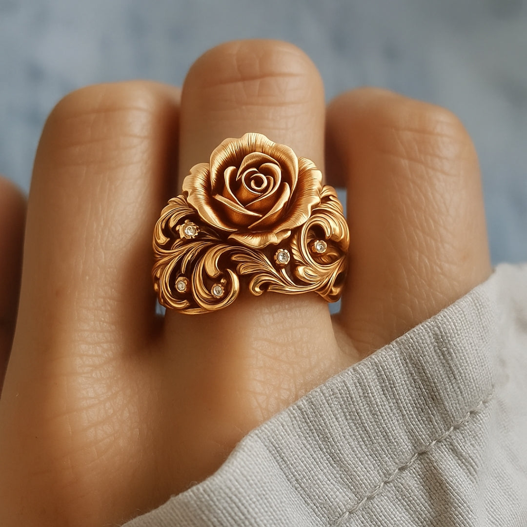 Raisa – Ring Goldene Blume