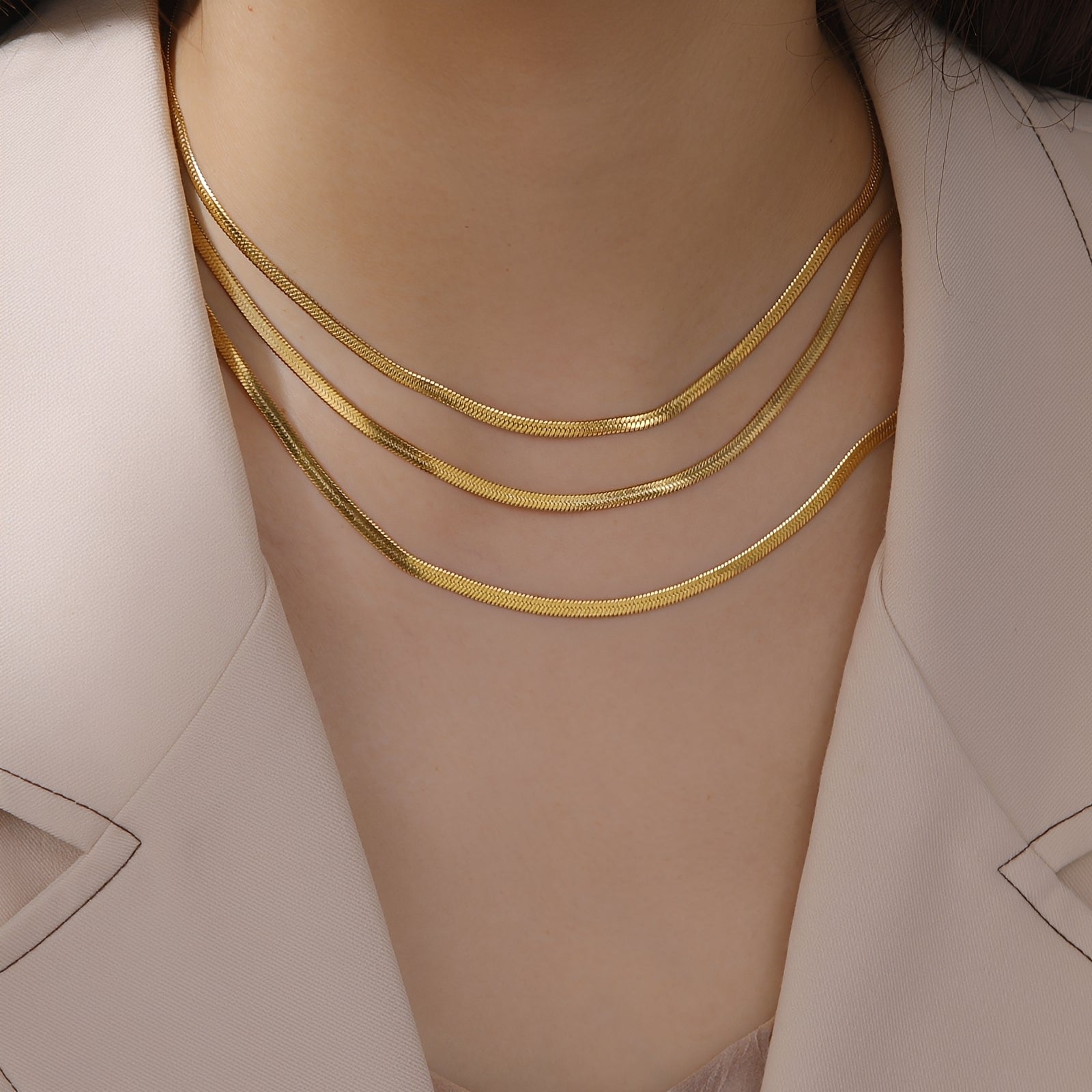 Naomie – Choker Halskette Schlangenkette