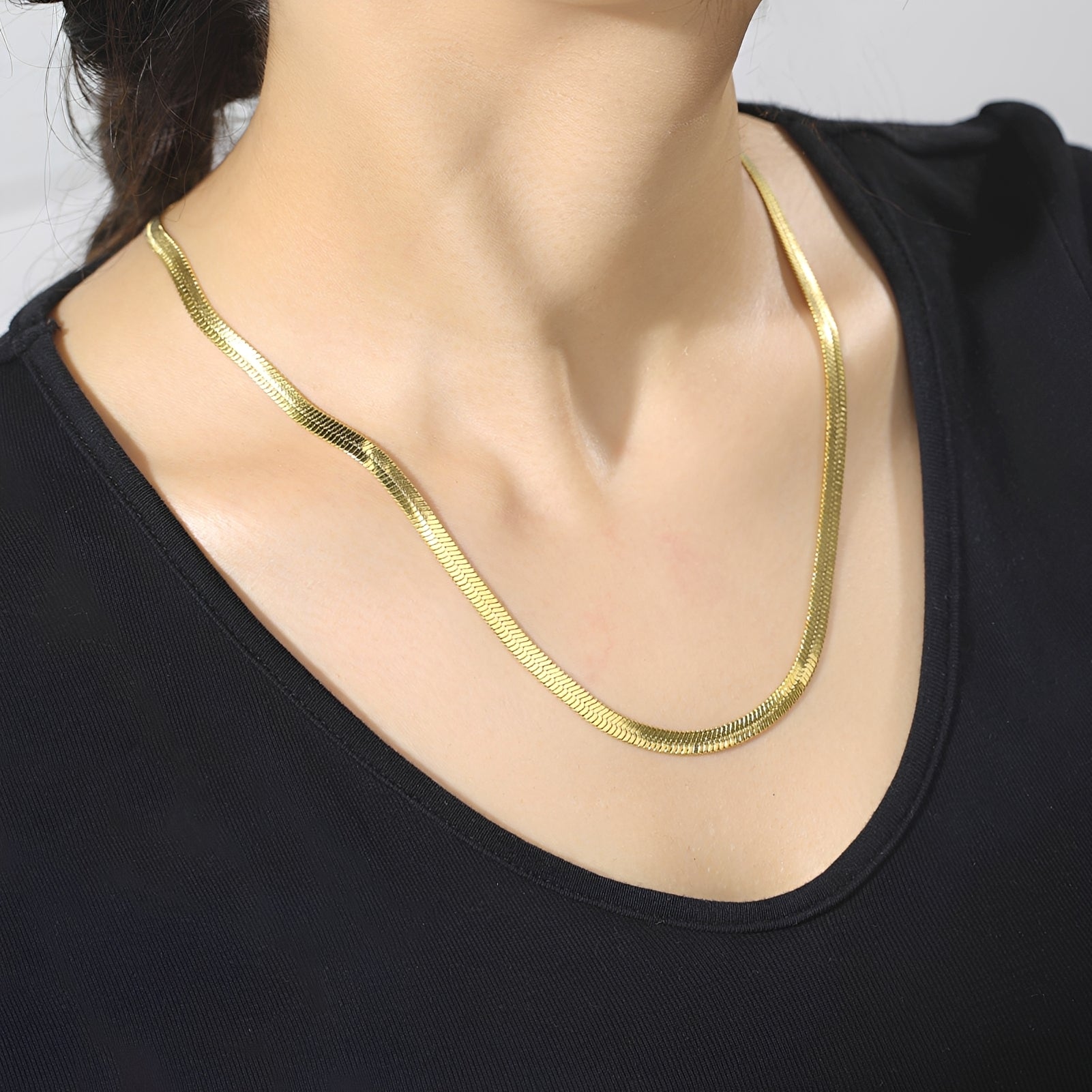Naomie – Choker Halskette Schlangenkette