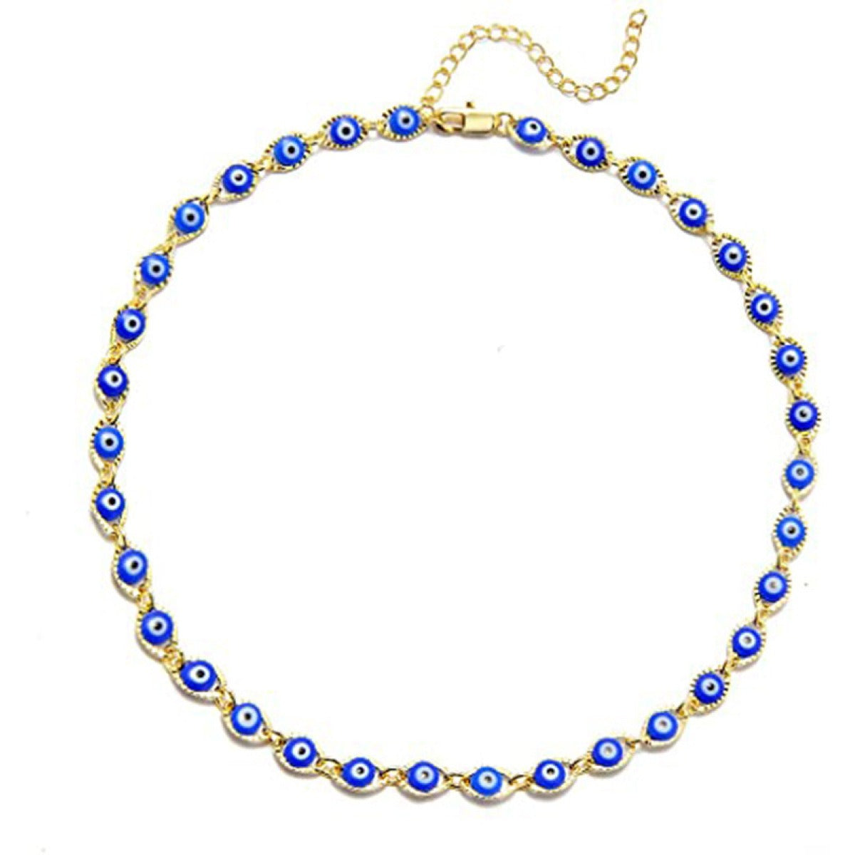 Amaya – Choker-Halskette mit goldenem Schutzauge
