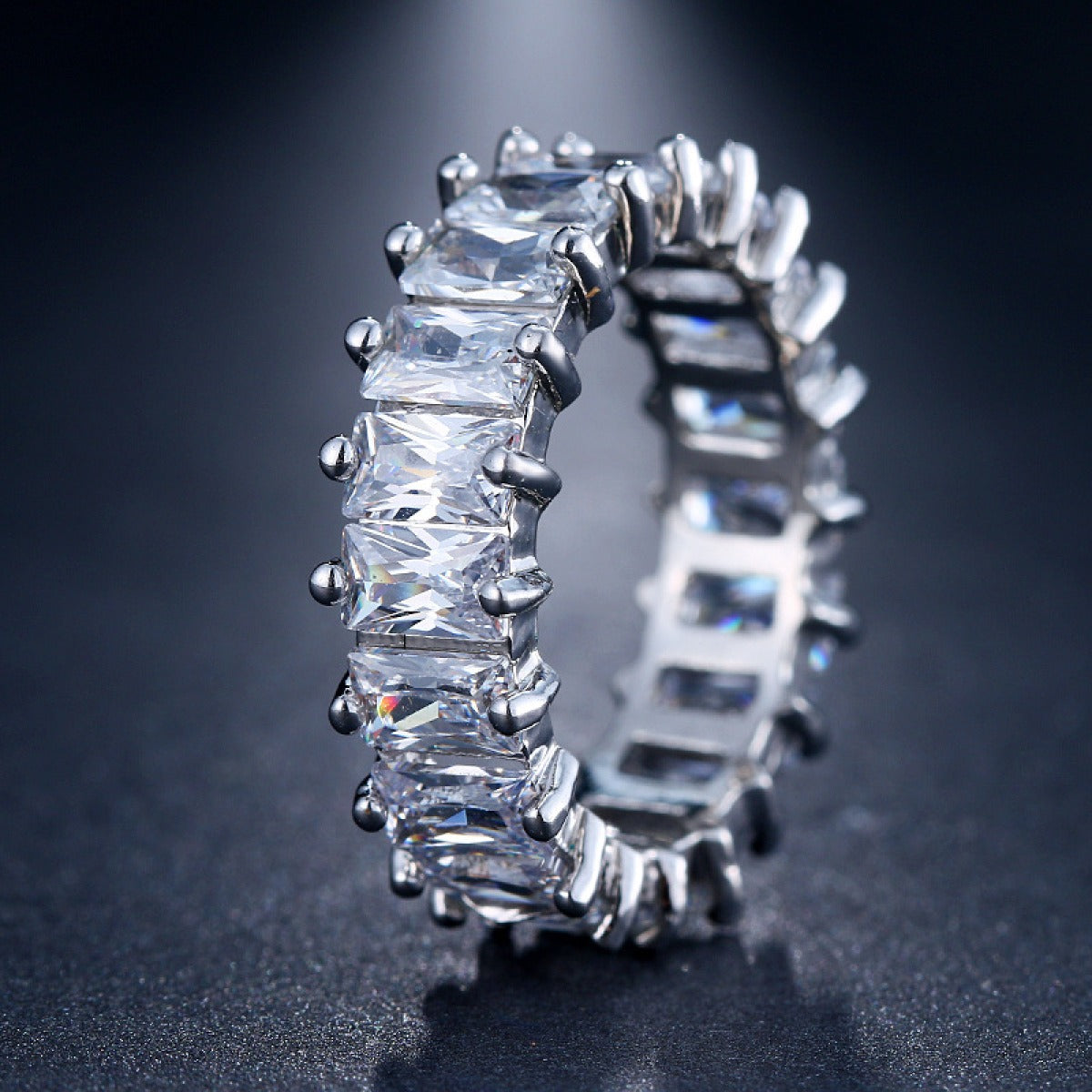 Isabelle – Quadratischer Ring aus Zirkon
