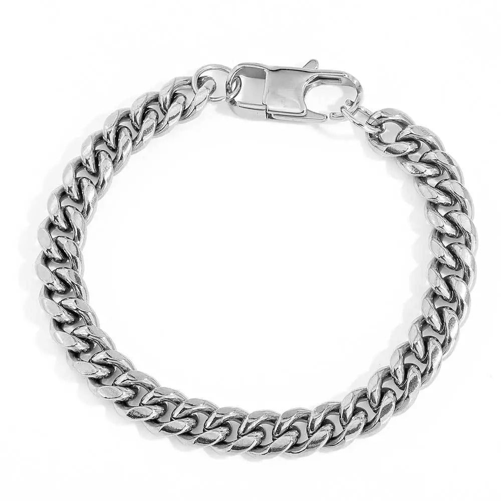 Mateo – Elegante Cubanische Kettenarmband