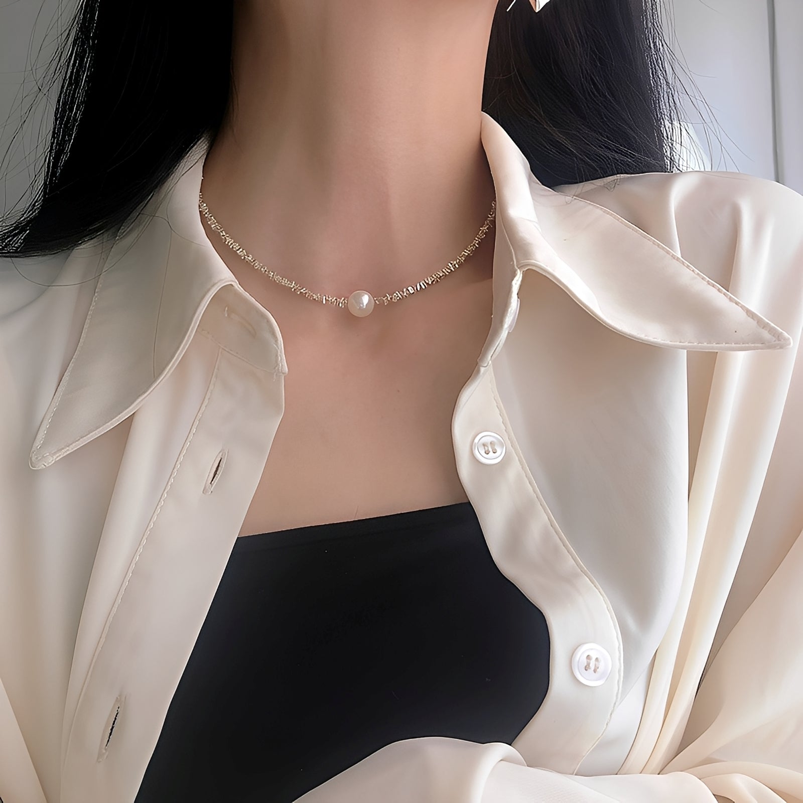 Aki – Elegante Perlenkette