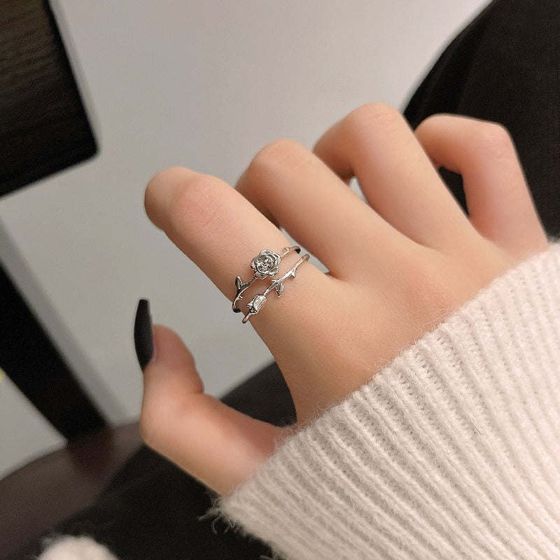 Marise – Ring Blütenblatt Rosig