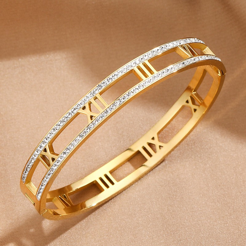 Lucienne – Elegantes Armband mit römischen Ziffern