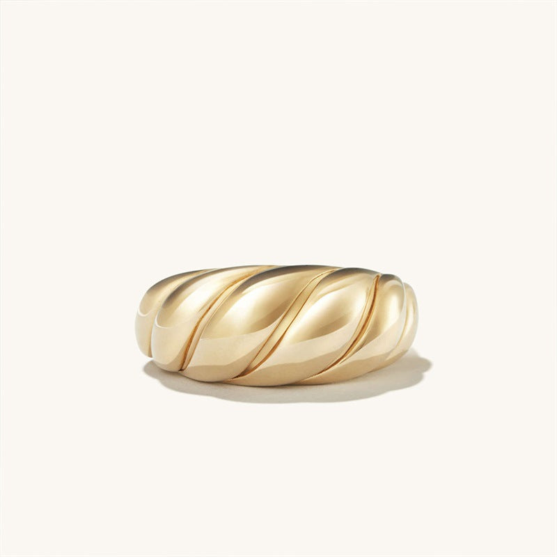 Miley – Elegante Ring aus beschichtetem Edelstahl