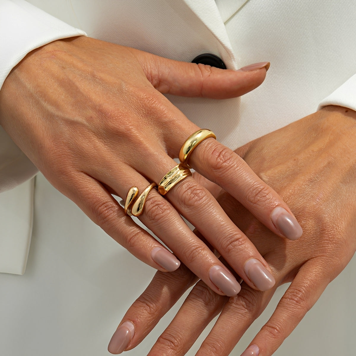 Luisa – Offener Minimalistischer Ring