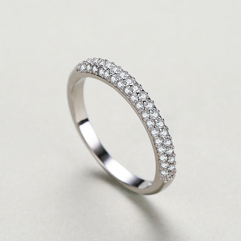 Leah – Stapelring aus Sterlingsilber