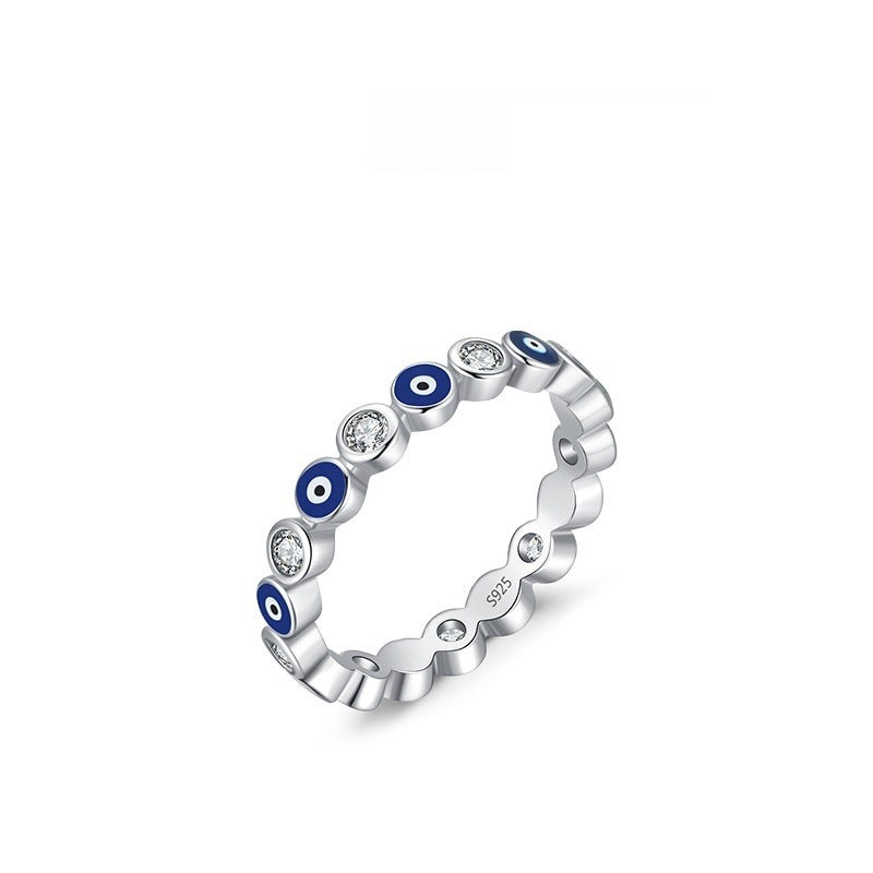 Naia – Ring Schützendes Auge Gold