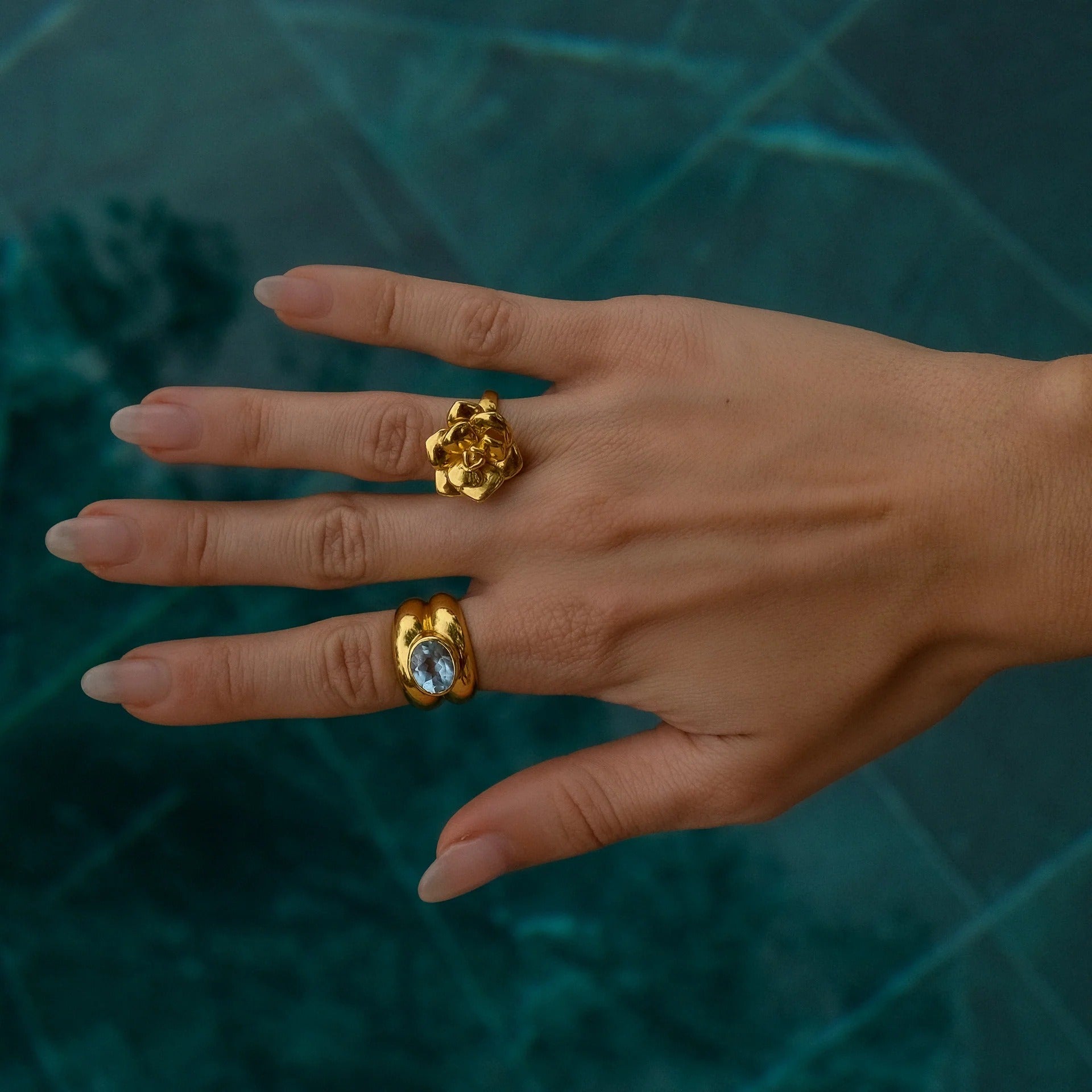 Georgia – Ring aus Edelstahl mit modernem Design