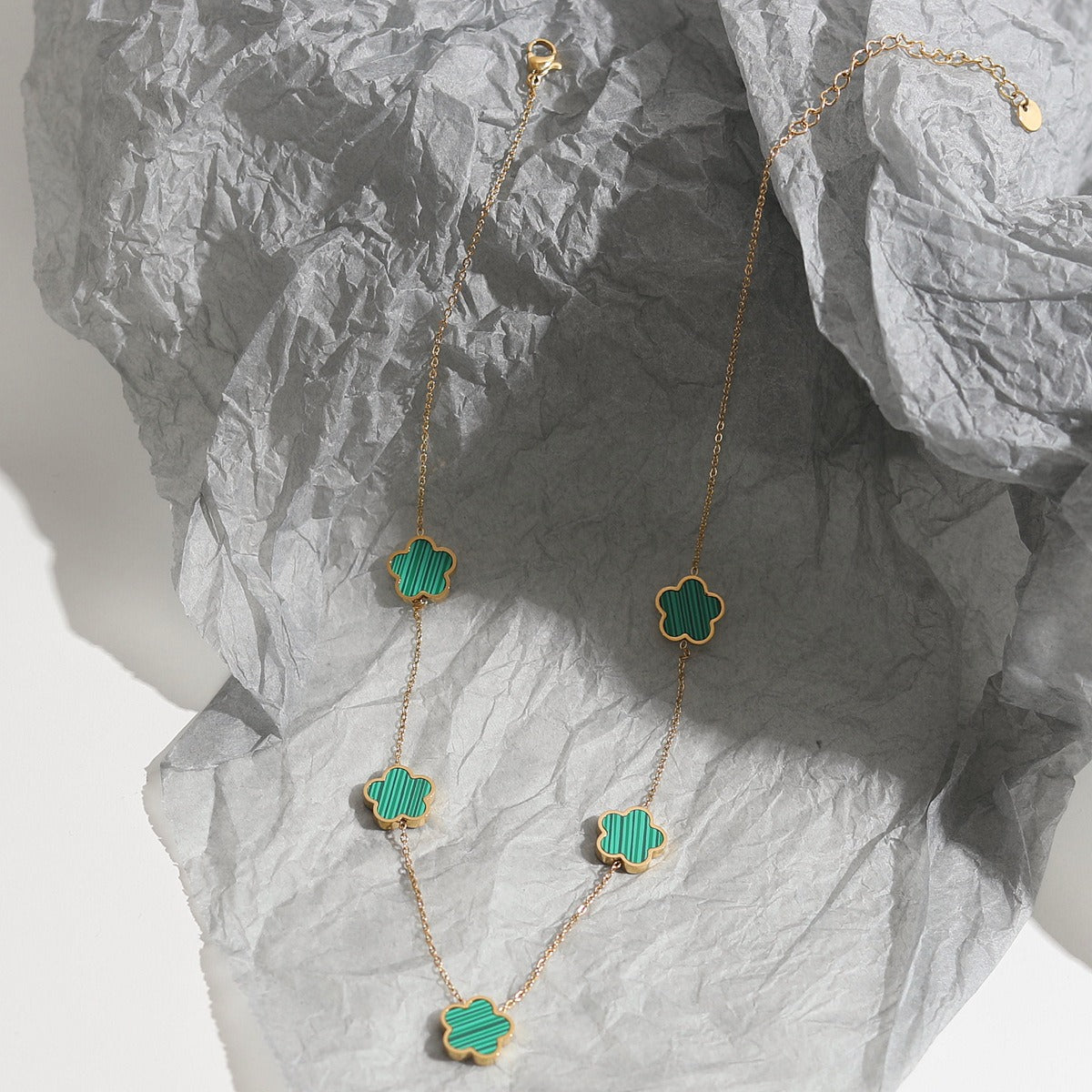 Elise – Set Collier und Bracelet Trèfle Elegant