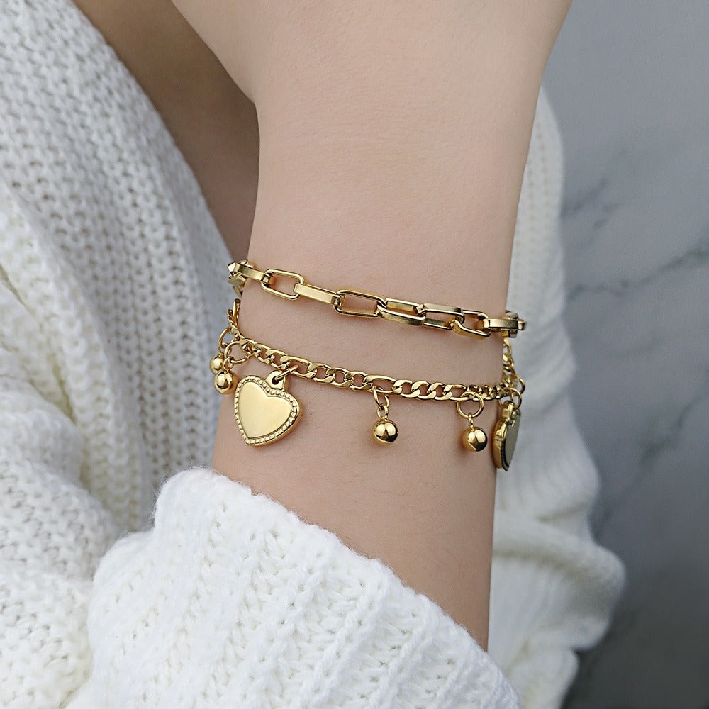 Yuna – Koreanisches Love-Kettenarmband