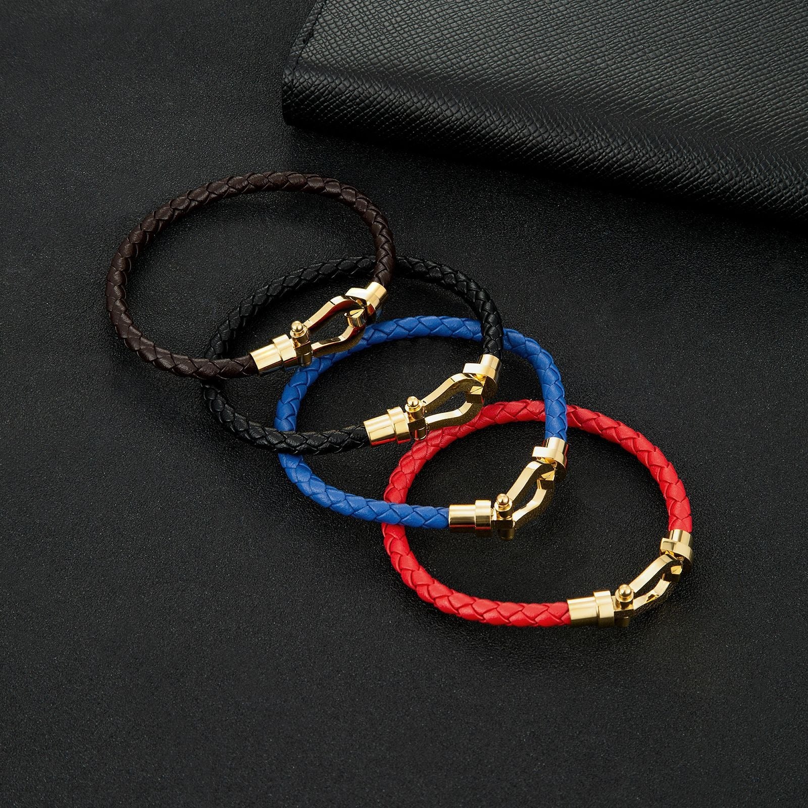 Adrian – U-förmiges Armband aus Edelstahl