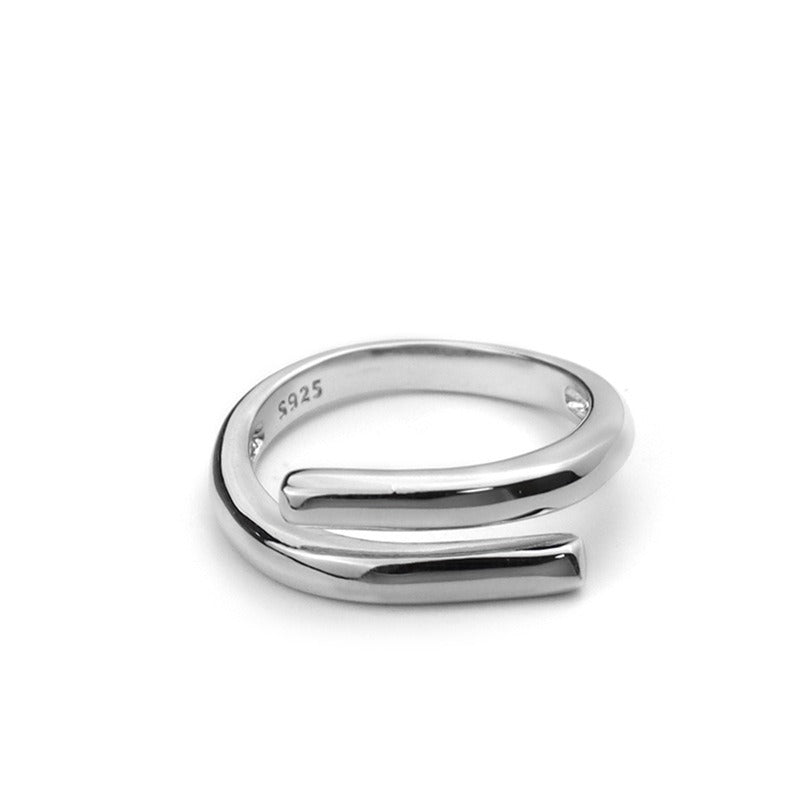 Cecilia – Breiter Glänzender und Unregelmäßiger Ring