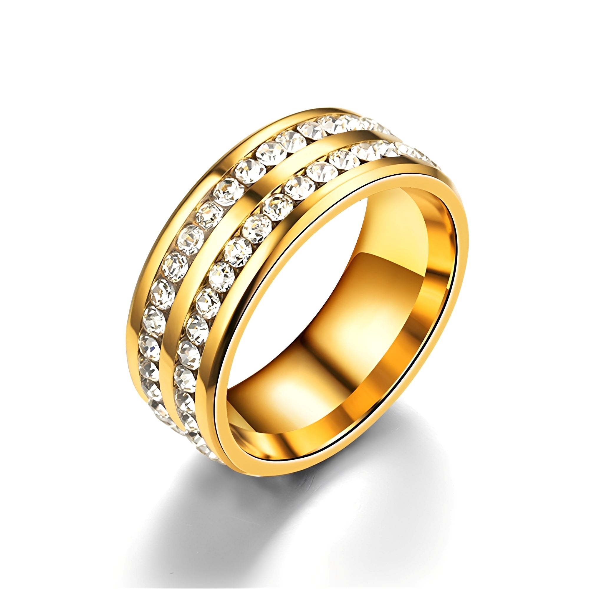Jona – Eleganter Ring mit Eingefassten Zirkonias