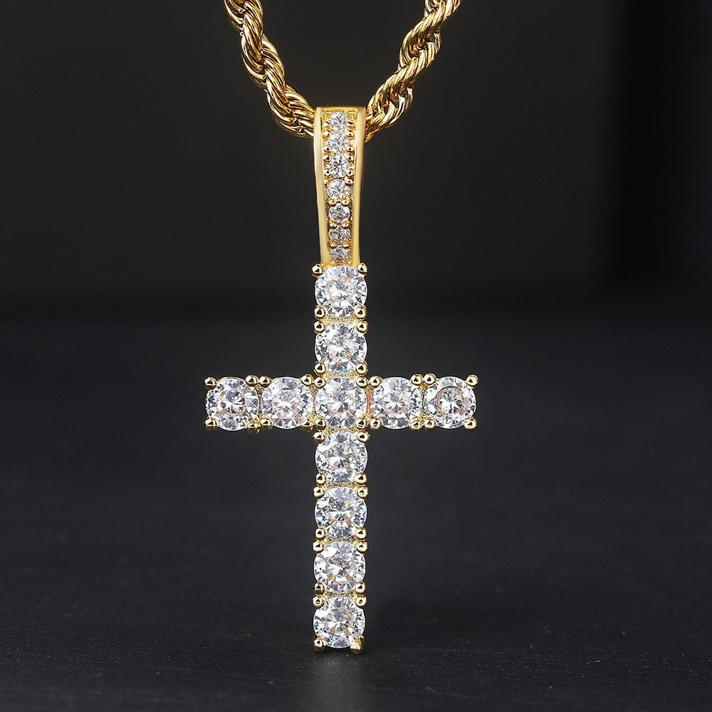 Adriana – Vergoldete Kette mit Chic Zirkonia