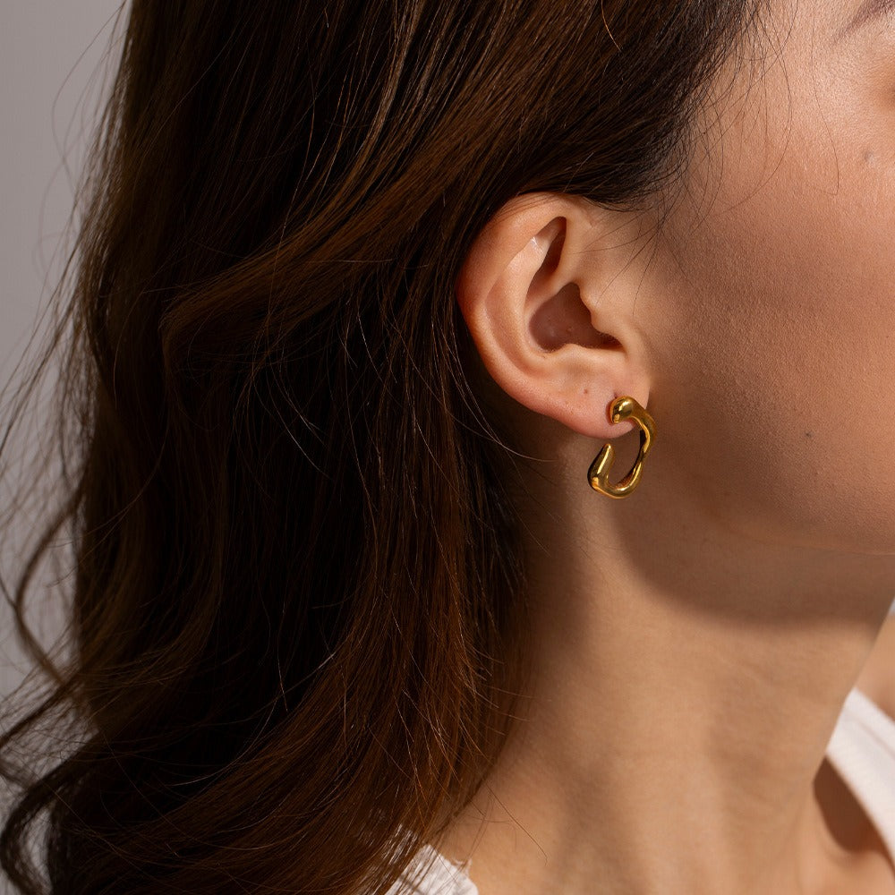 Ines – Elegante Geometrische Ohrringe
